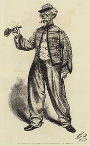 M Marius, als Roland-de-Roncevaux-Ramponneau in "Nemesis"