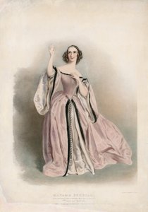 Madame Persiani in Lucia di Lammermoor door English School