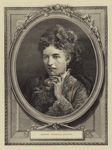 Madame Trebelli-Bettini (gravure) door English School