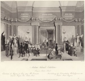 Madame Tussauds tentoonstelling in de bazaar op Baker Street door English School