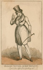 Madame Vestris als Don Giovanni