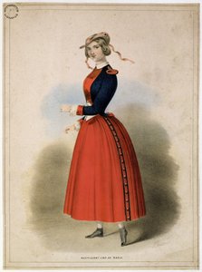 Mademoiselle Jenny Lind (1820-87) als Marie, c.1847