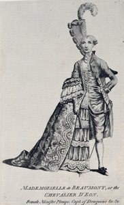 Mademoiselle de Beaumont of de Chevalier d