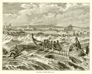 Madras, vanaf de zee