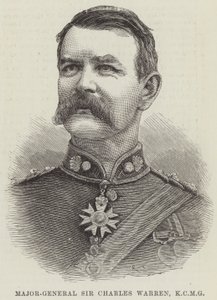 Generaal-majoor Sir Charles Warren, KCMG door English School