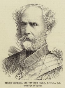 Generaal-majoor Sir Vincent Eyre, KCSI, CB door English School