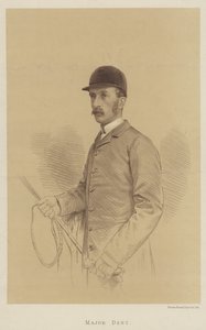 Majoor Dent (litho) door English School