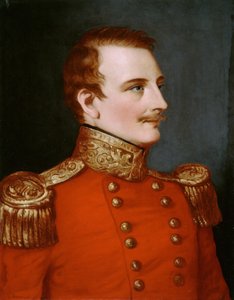 Majoor Henry Walter Bellew (1802-1842) ca.1841 door English School