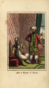 Man en vrouw uit Perzië