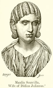 Manlia Scantilla, vrouw van Didius Julianus door English School