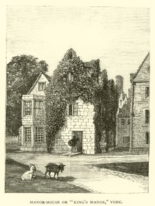 Manor-House of Kings Manor, York door English School