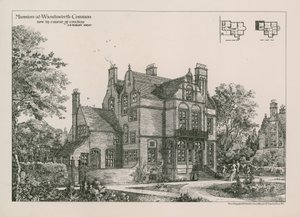 Landhuis op Wandsworth Common door English School