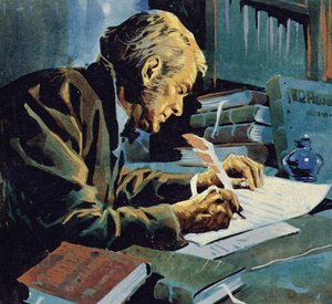 Vele jaren later schreef Darwin zijn boek De oorsprong der soorten