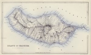 Kaart: Eiland Madeira, door G H Swanston, Edinburgh door English School