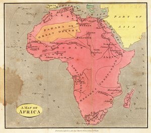 Kaart van Afrika