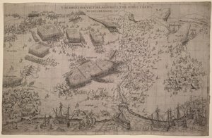 Maps.C.C.5.a.409 De Slag bij Pinkie, c.1547-48