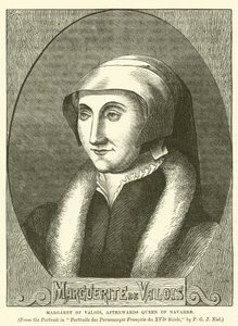 Margaretha van Valois, later Koningin van Navarra door English School