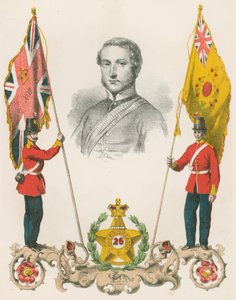 Markies van Dalhousie, voormalig kolonel van de 26e Cameronians door English School
