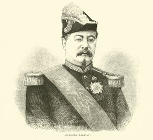 Maarschalk Bazaine, september 1870 door English School