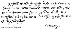 Mary, Koningin van Engeland