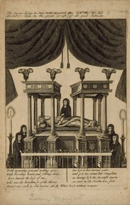 Mary II van Engeland door English School
