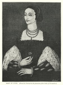 Mary van Guise door English School