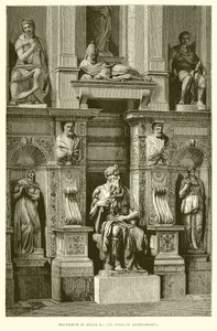 Mausoleum van Julius II; Mozes van Michelangelo
