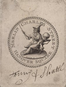 Medaille met opschrift Merlin Charles Street, Hanover Square; Milton F Tower