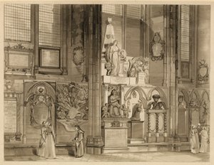 Gedenktekens en standbeelden in Westminster Abbey, Londen
