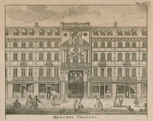 Mercers Chapel, Cheapside, Londen door English School