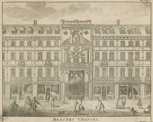Mercers Chapel, Londen door English School