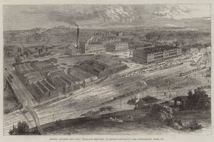 De Pale-Ale Brouwerij van Messers Allsopp en Zonen in Burton-on-Trent door English School