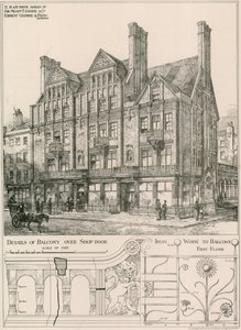 Messrs T Goode & Co., 17, 18 & 19 South Audley Street, Londen door English School