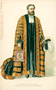 Michael Edward Hicks Beach, minister van Financiën