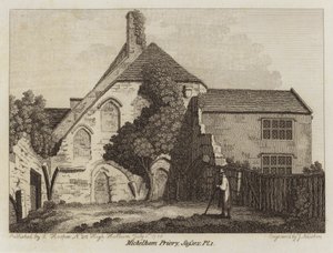 Michelham Priory, Sussex, 1785 door English School