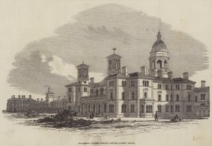 Middlesex Pauper Lunatic Asylum, Colney Hatch door English School