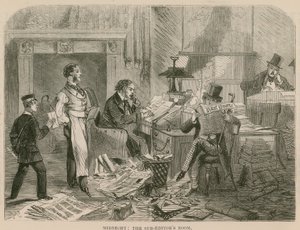 Middernacht: De kamer van de subredacteuren door English School