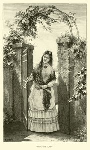 Milanese dame door English School