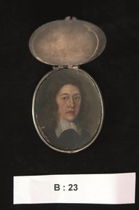 Miniatuur van Henry Cromwell, Lord Lieutenant van Ierland, ca. 1655-59