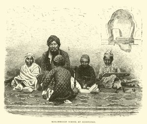Mohammedaanse school in Allahabad