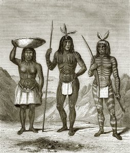 Mohave-indianen door English School
