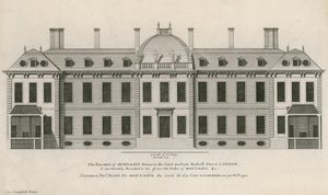 Montague House, Great Russell Street door English School