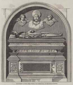 Monument voor Dr John Yonge, door Torrigiani, in de Rolls Chapel door English School