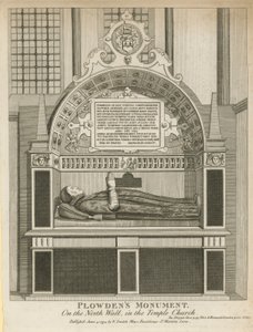 Monument voor Edmund Plowden door English School