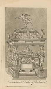 Monument voor Lewis Stuart, Hertog van Richmond door English School