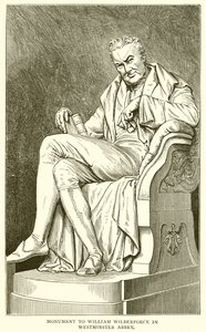Monument voor William Wilberforce in Westminster Abbey