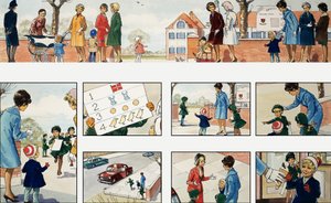 Moeder laat je zien hoe