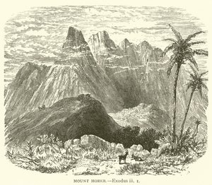 Berg Horeb, Exodus, iii door English School