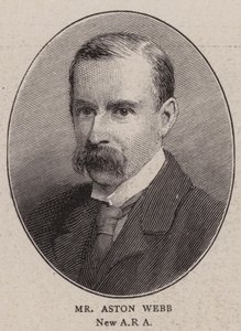 Mr Aston Webb door English School