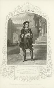 Meneer C Kean als Gloster, Richard III, Act I, scène I door English School